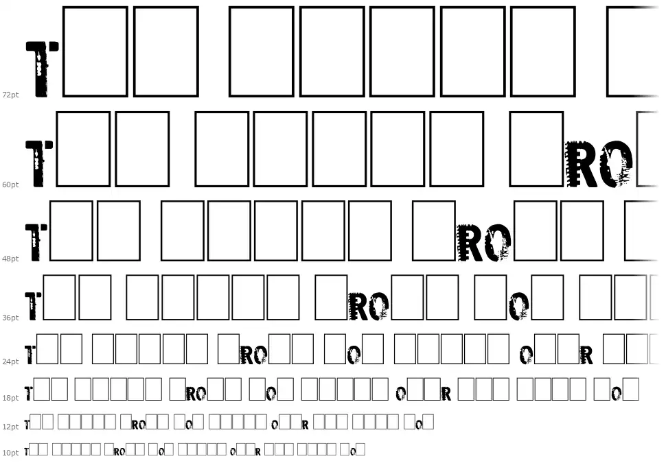 Dark Room font Waterfall