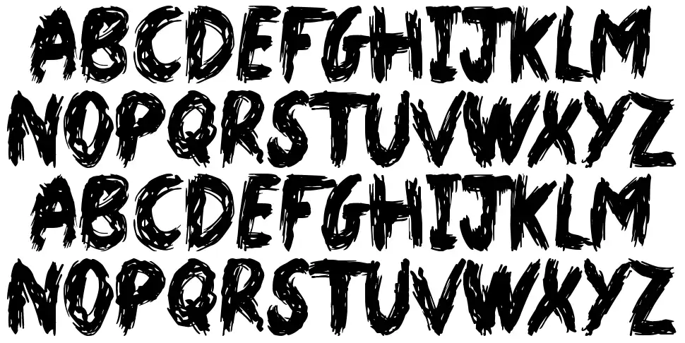 Dark Worldfont specimens