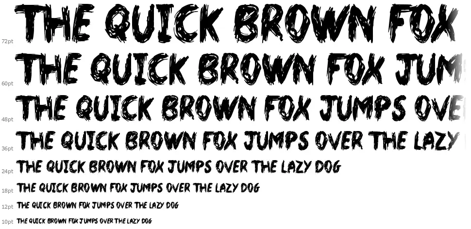 Dark Worldfont waterfall