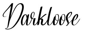 Darkloose font