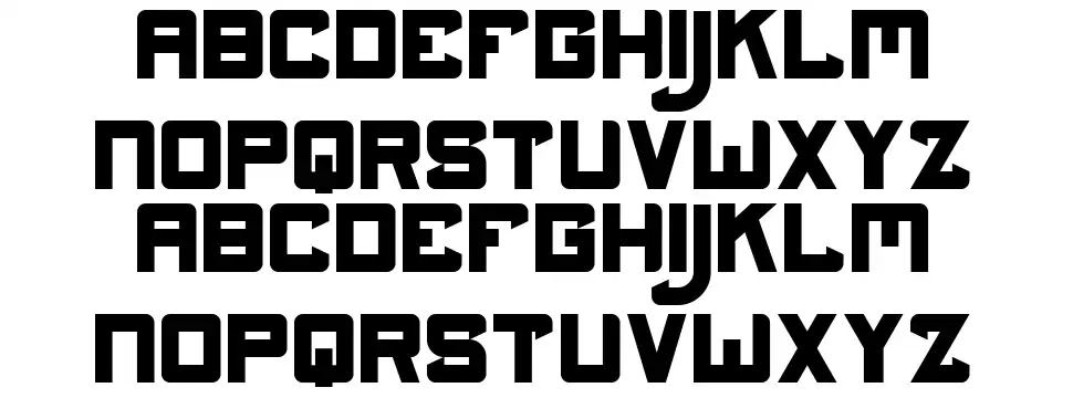 Darkness font specimens