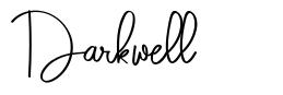 Darkwell шрифт