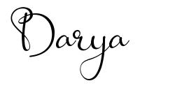 Darya font