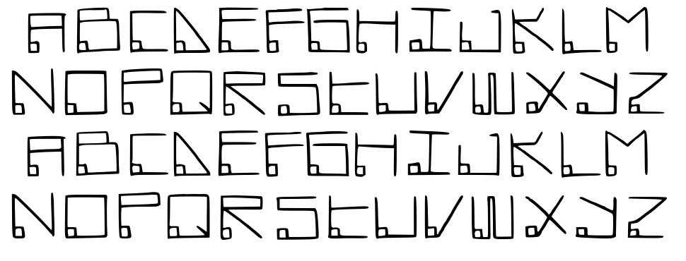 Datamost font