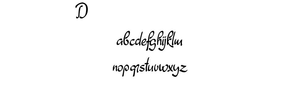 Dathyn font Örnekler