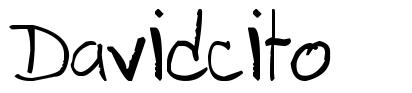 Davidcito шрифт