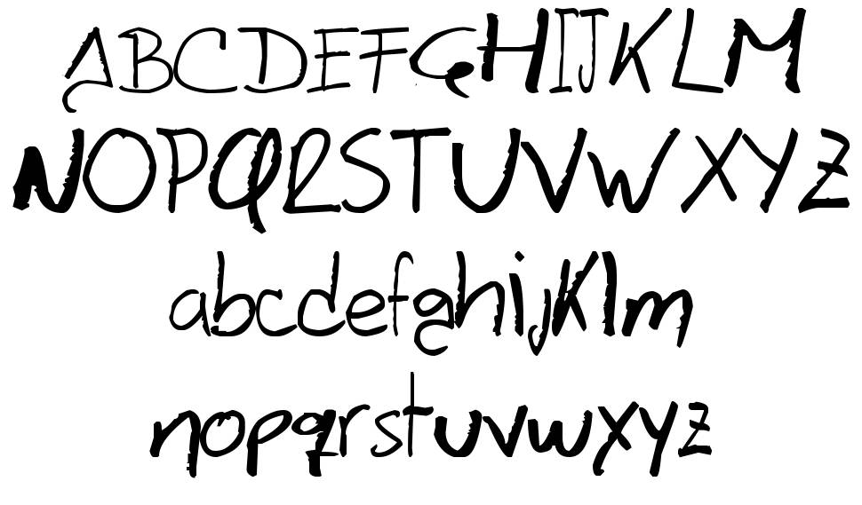 Davidcito font Örnekler