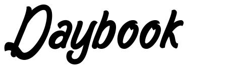 Daybook font