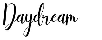 Daydream font