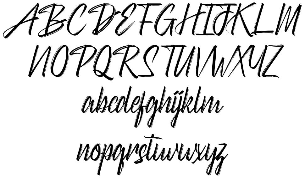 Daystream font specimens