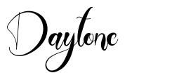 Daytone шрифт