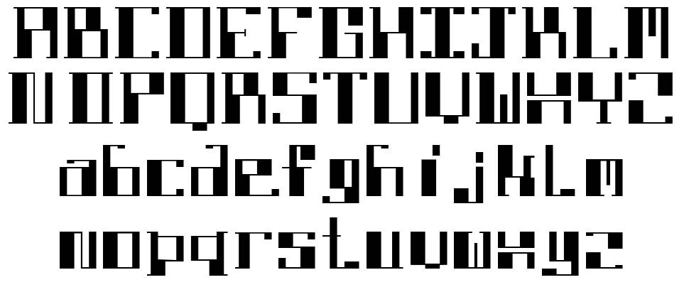 DBE Lithium font Örnekler