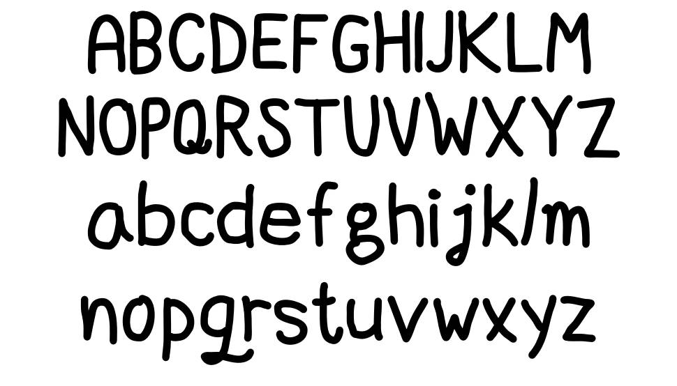 DCC Marker Quick font specimens