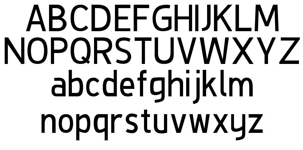 De Luxe Next font specimens