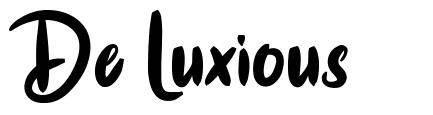 De Luxious 字形