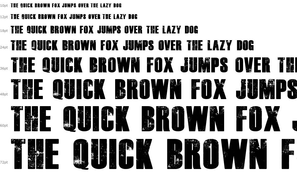 Dead Kansas font by The Wondermaker FontRiver
