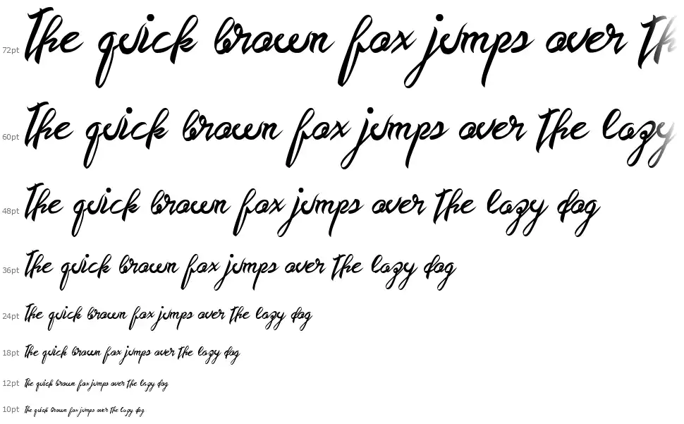 Dead Tastyfont waterfall