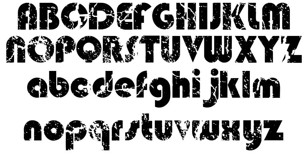 Deadmobil font Örnekler