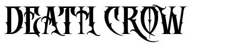 Death Crow font
