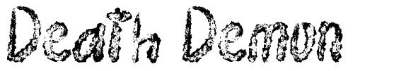 Death Demon 字形