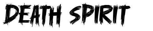 Death Spirit шрифт