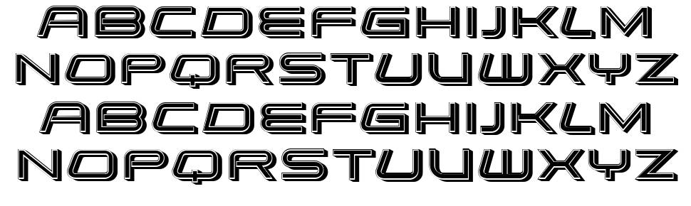 Debitant font specimens