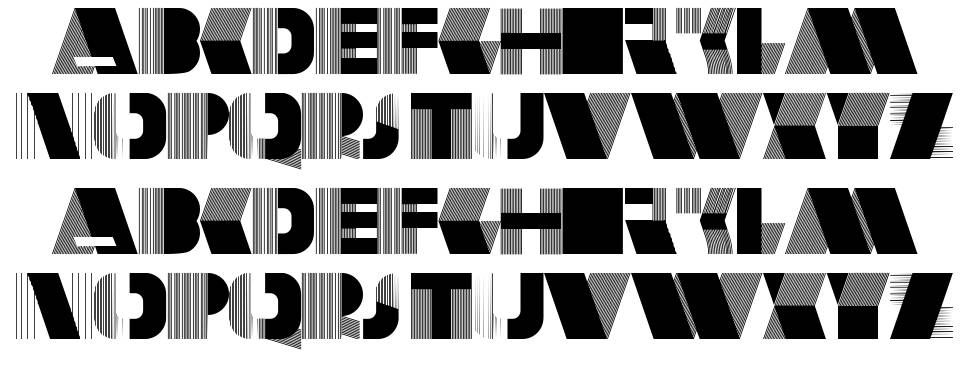 DecoRated 字形 标本