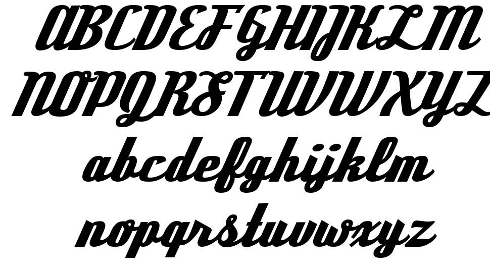 Deftone Stylus font specimens