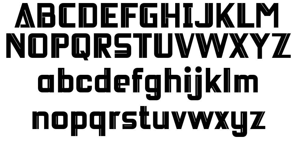 Deicho font Örnekler