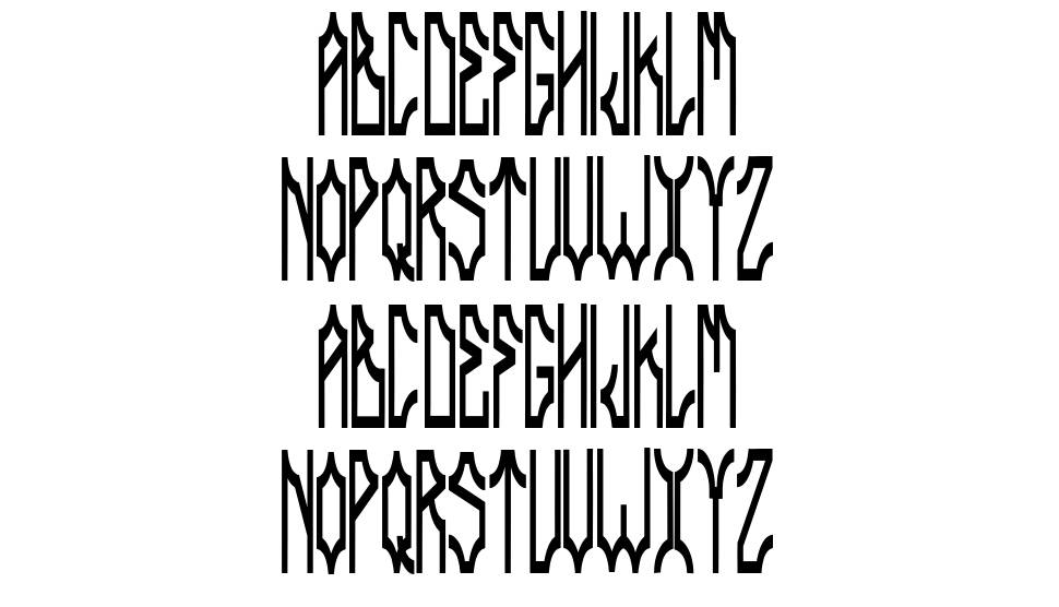 Delarocca font specimens