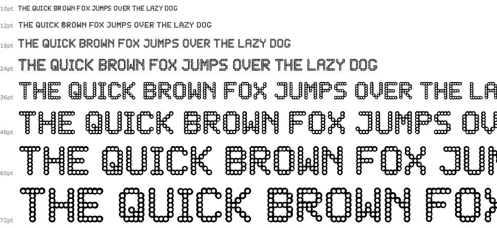Delayed font Waterfall