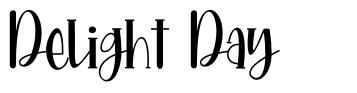 Delight Day font