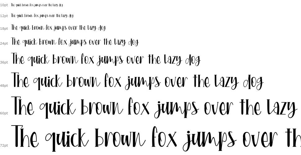 Delight Day font Waterfall
