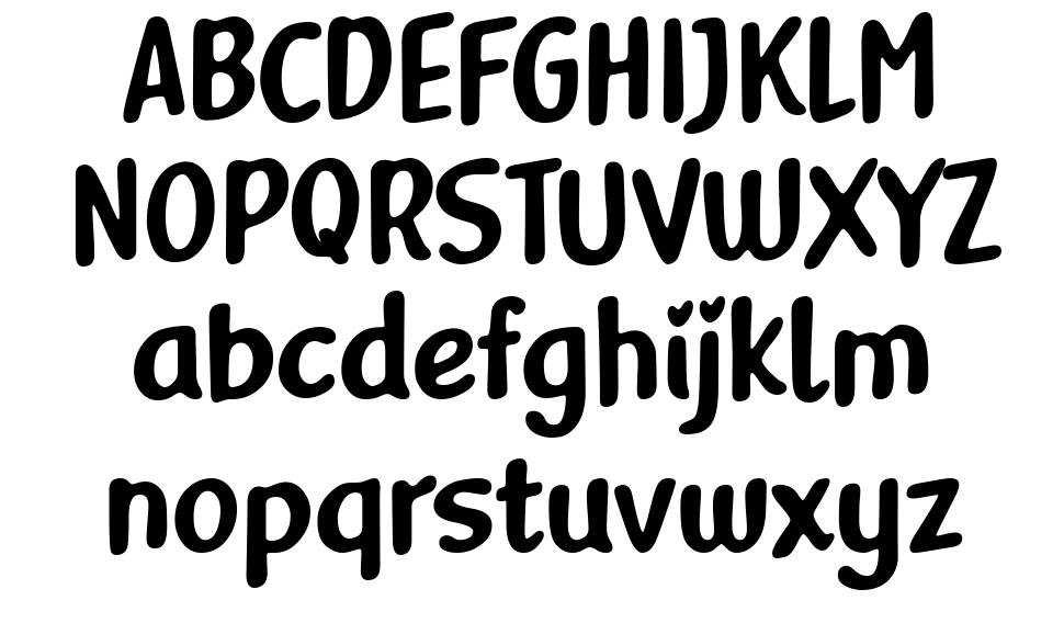 Delightious font Örnekler