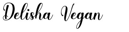 Delisha Vegan font