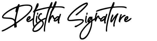 Delistha Signature