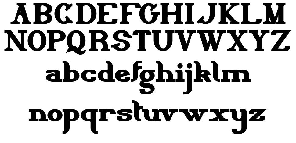 Delith font specimens