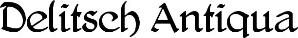 Delitsch Antiqua