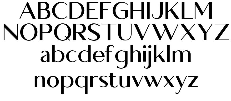 Delmon Delicate font specimens