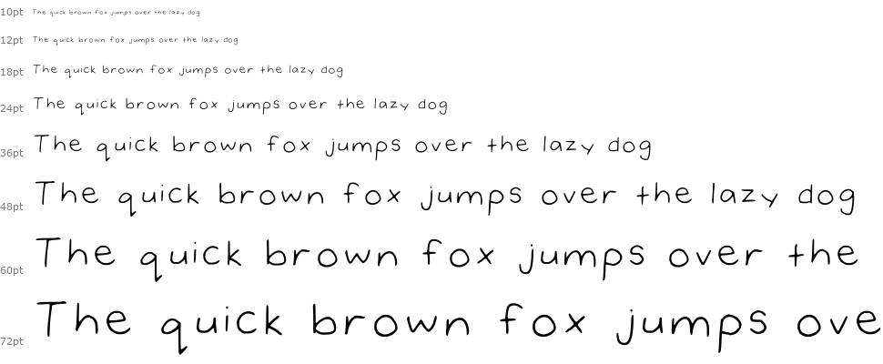 Delphines Handwriting font Waterfall
