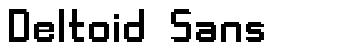 Deltoid Sans 字形