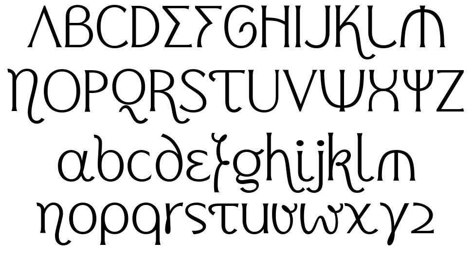 Delugional font