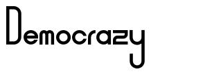 Democrazy font