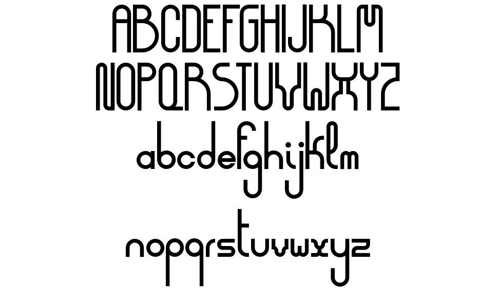 Democrazy font Örnekler