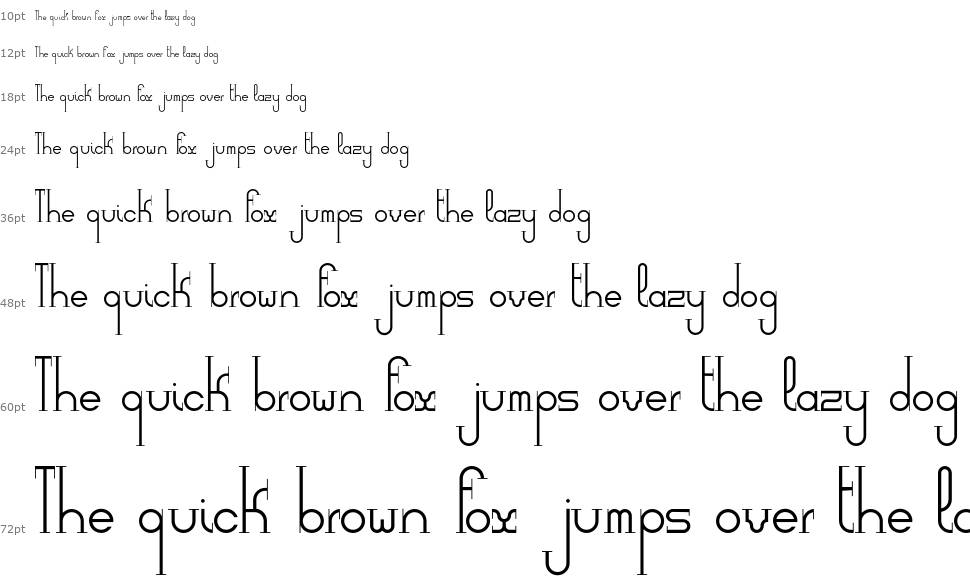 Democrazy Serif font Şelale