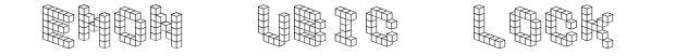 Demon Cubic Block Font