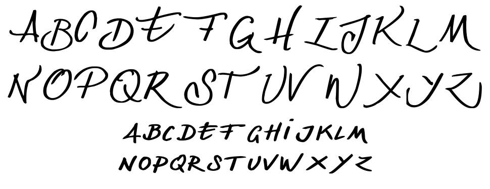Denis handwritting шрифт Спецификация