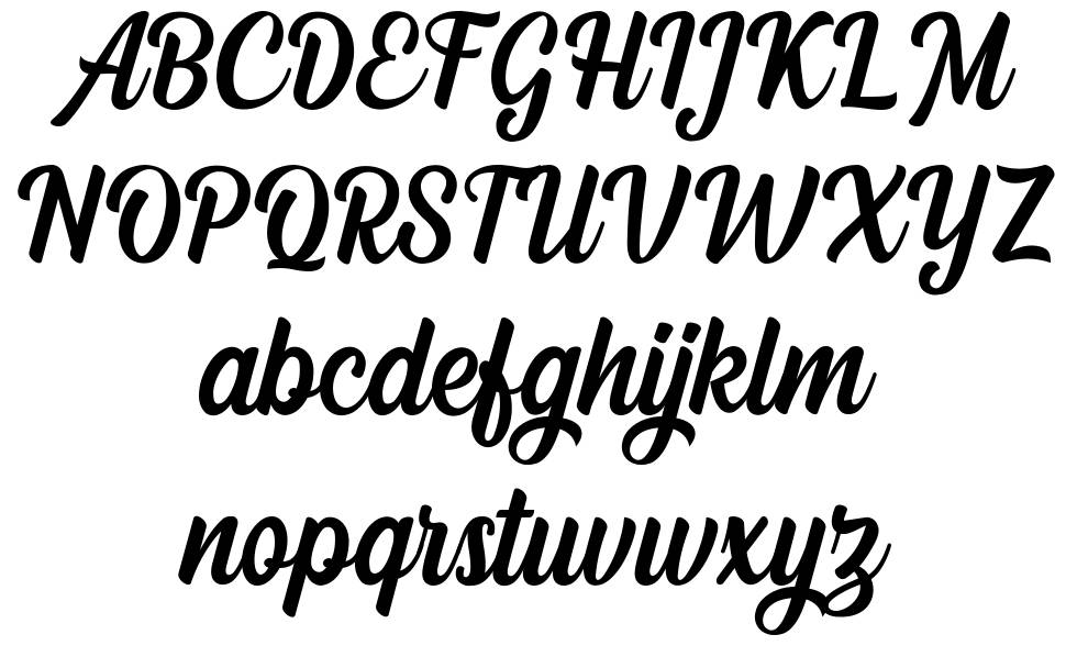 Dephiana 字形 标本