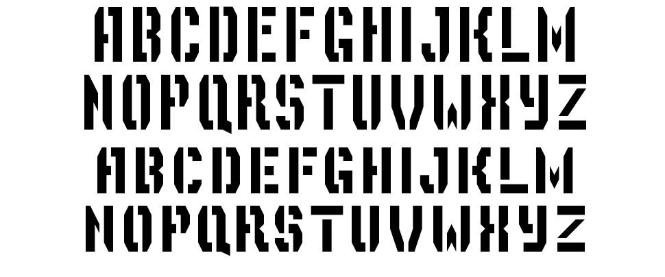Depot Trapharet font Örnekler