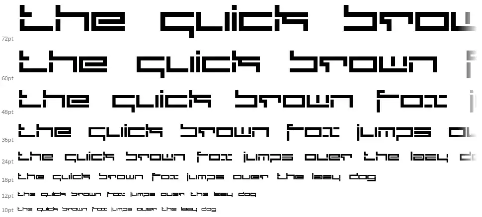 Depthcore Publicfont waterfall